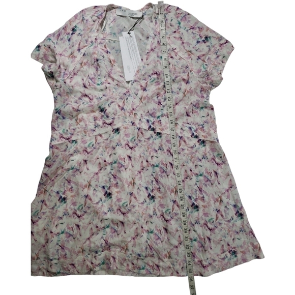 NWT IRO Bago Printed V Neck Mini Dress Size 38 / M - Picture 8 of 11